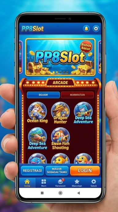 Proses unduh aplikasi yang cepat dan aman di pp8slot.